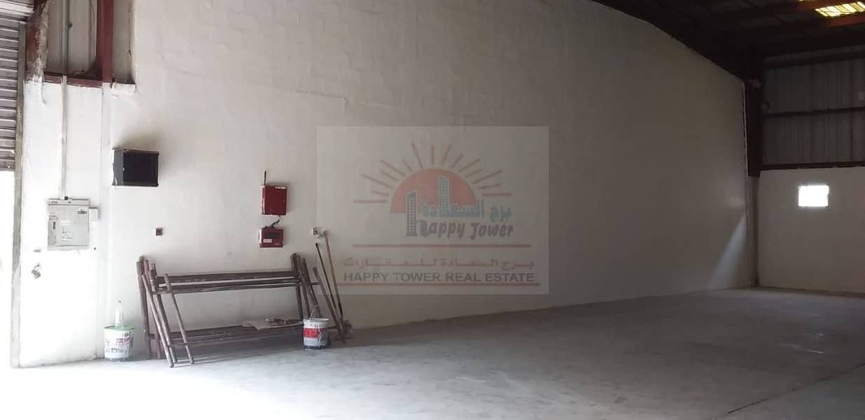 3200sq. fts warehouses for Rent  for 9500/-aed per month(including all) in Ras Al Khor Industrial area 2 .
