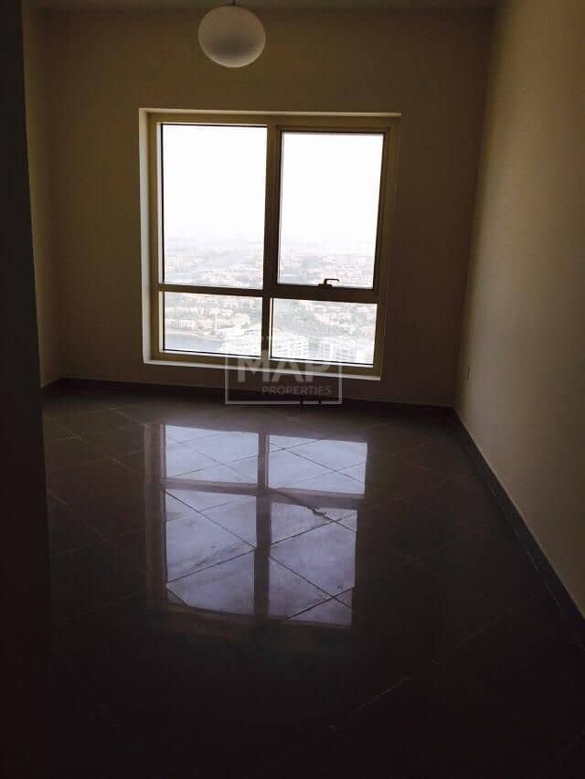 Capacious 1BHK on high floor with balcony 5 minutes walk from Metro
