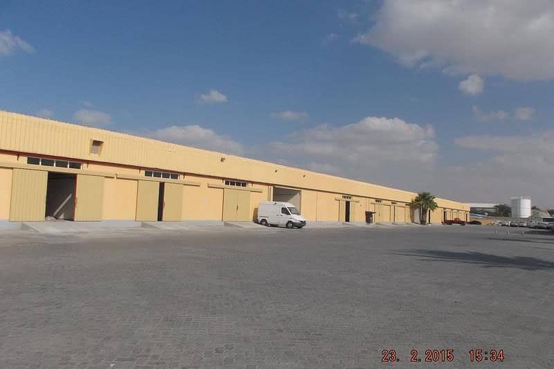 Tax Free 3982 sqft Warehouse With Mezzanine  Available For Rent In Al Quoz (BK)