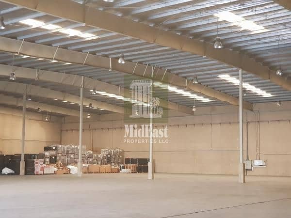 4 Large storage warehouse in JAFZA for rent