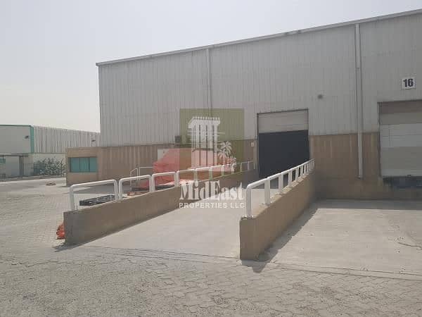 8 Large storage warehouse in JAFZA for rent