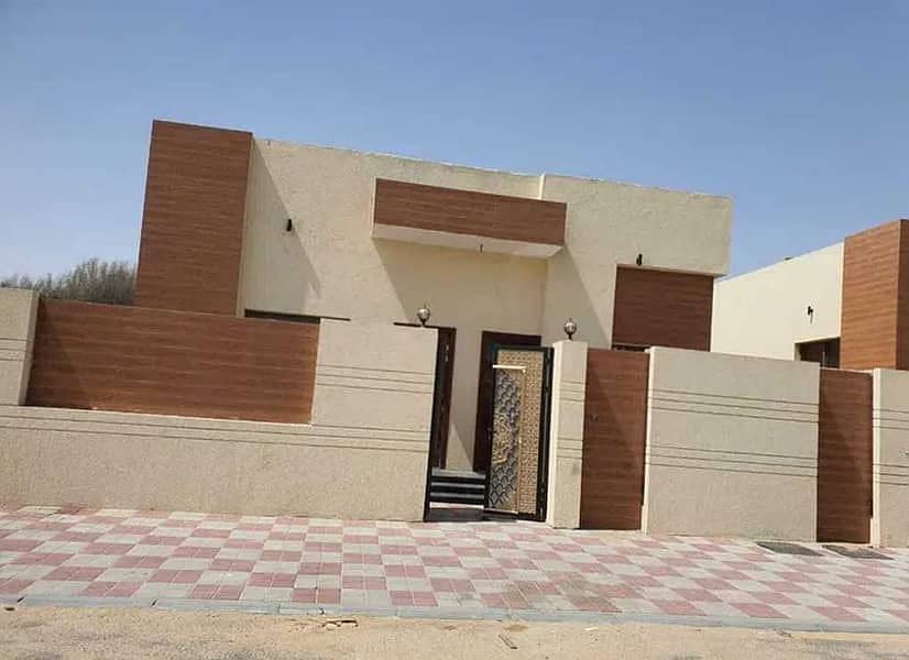 Own a villa in Ajan, Al Zahia area, 800 thousand cash or through the bank without down payment