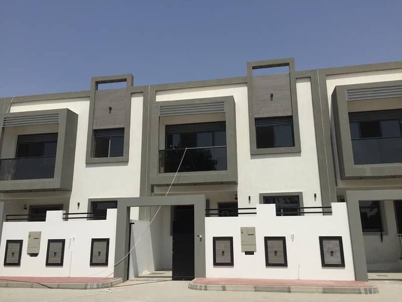Villa for sale in Ajman, European design, including registration fees 850 t