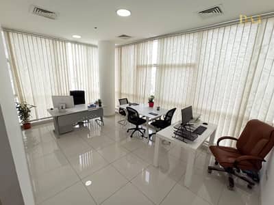 Office for Rent in Al Qusais, Dubai - Brand New Furnished Offices For Rent |  No Hidden Charges | Well-managed Office | Bright and Spacious