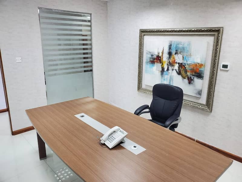 Large Fully Furnished Office with  5 Cabin in Business bay 920000 hurry up