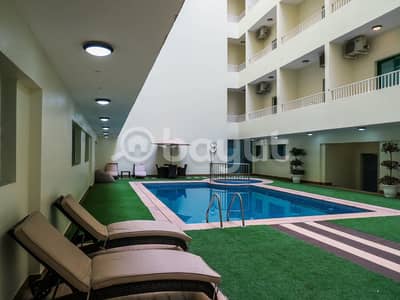 1 Bedroom Apartment for Rent in Al Amerah, Ajman - Brand new smart tower, FEWA  / easy payment