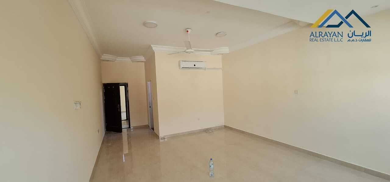 For rent in Al Jurf 1 villa, ground floor, with air conditioners