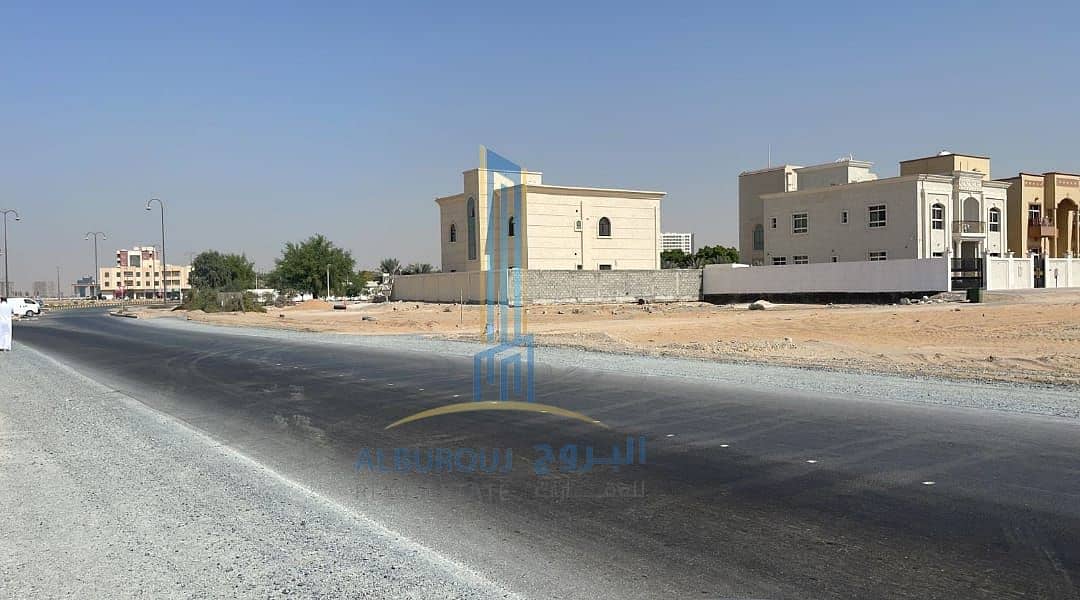 A commercial plot (villa permit) for sale in Ajman