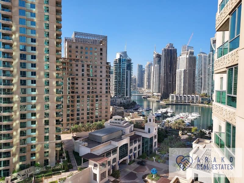 شقة في برج المرجان،أبراج مرسى دبي،دبي مارينا 2 غرف 2300000 درهم - 5429091