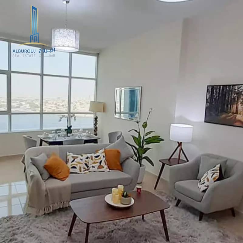 Own your amazing furnished apartment in Ajman!