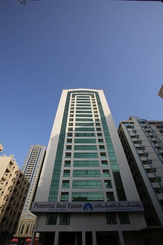 1 Master BedRoom - Free AC - Opposite AL MAJAZ Park ( Buhairah Cournish - 25000 One Month Free )