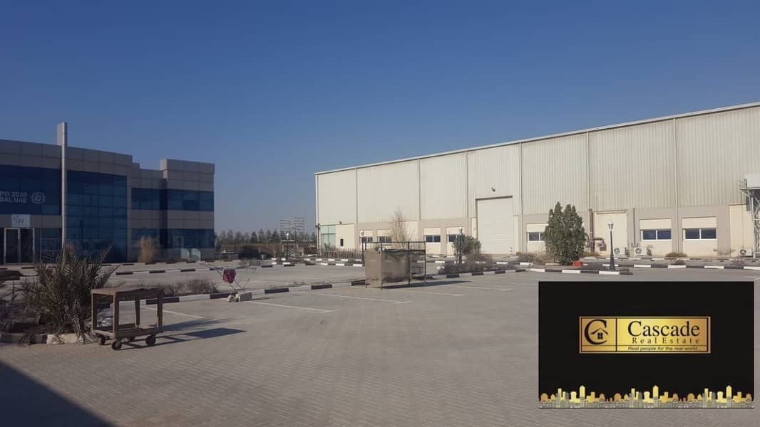 11 DIC : INDUSTRIAL WAREHOUSE ON PLOT SIZE OF 404608SQFT
