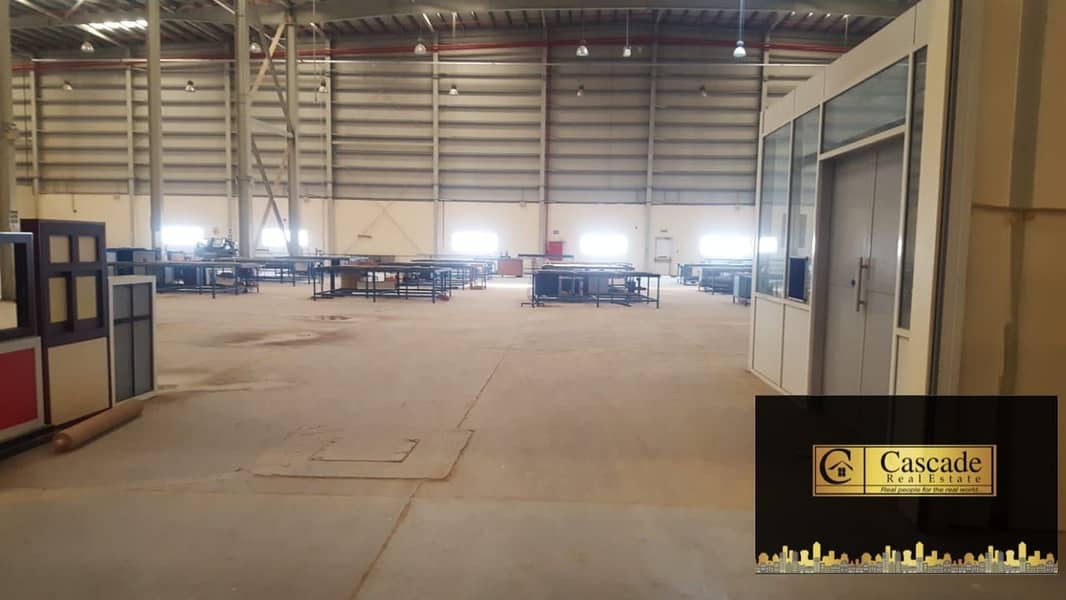 19 DIC : INDUSTRIAL WAREHOUSE ON PLOT SIZE OF 404608SQFT