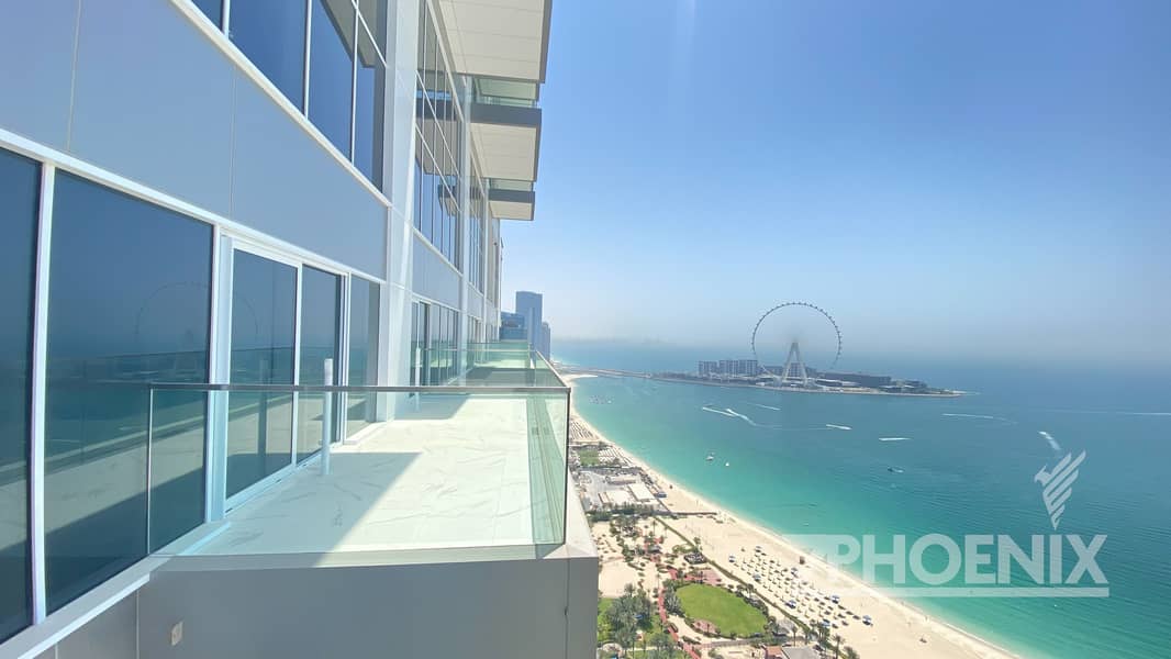 10 3BR HIGHER FLOOR PANORAMIC VIEW PALM AND AIN DUBAI