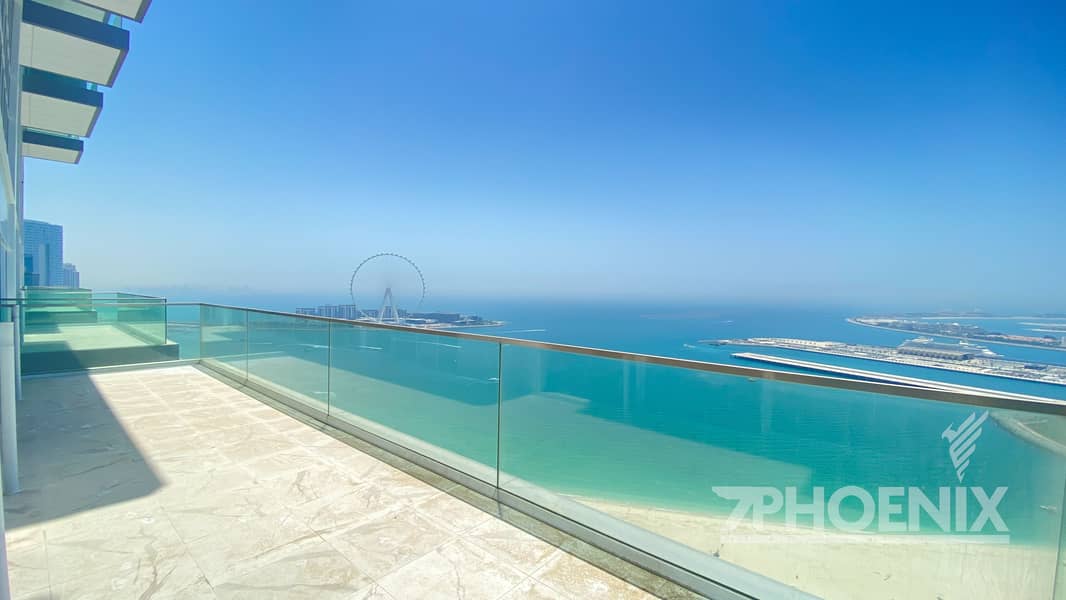 15 3BR HIGHER FLOOR PANORAMIC VIEW PALM AND AIN DUBAI
