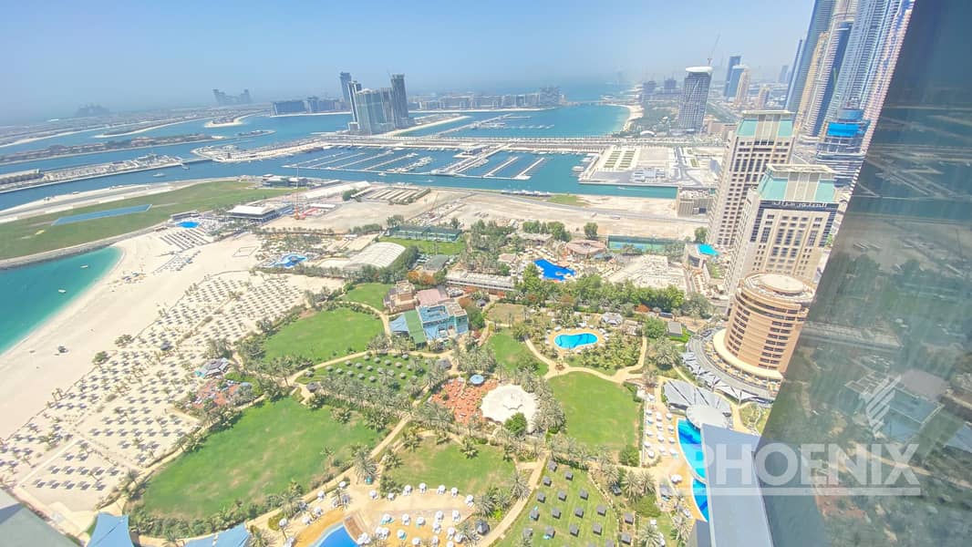 17 3BR HIGHER FLOOR PANORAMIC VIEW PALM AND AIN DUBAI