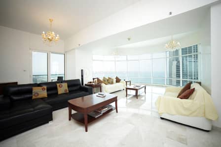4 Bedroom Flat for Sale in Dubai Marina, Dubai - Large Size 4 BED | Panoramic Sea  Views | Upgraded