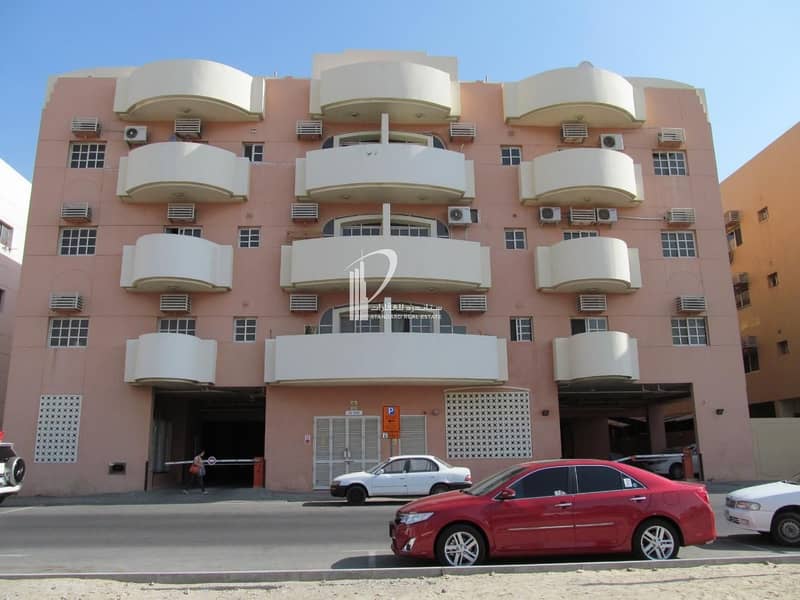 In Al Qusais, 1 Bedroom + Parking: 1 Free Covered Free + Close to metro station 6 minutes only 27,000AED per year