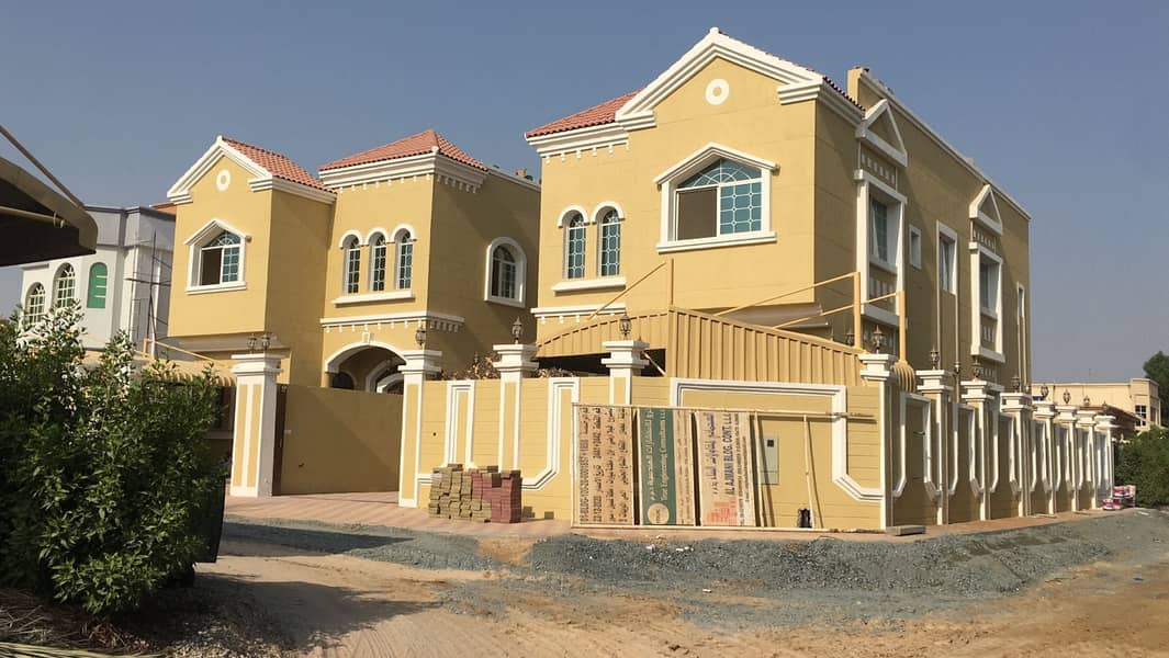 Luxurious design, splendor of construction and a large area own a villa in Ajman without any annual fees