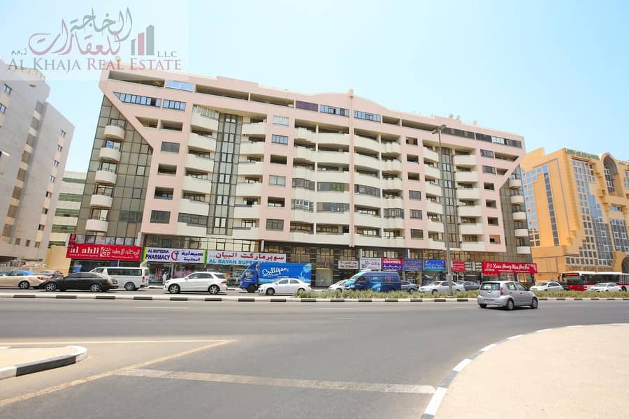 BIG SIZE TWO BEDROOM HALL ON MAIN ROAD VERY NEAR TO SALAH AL DIN METRO STATION