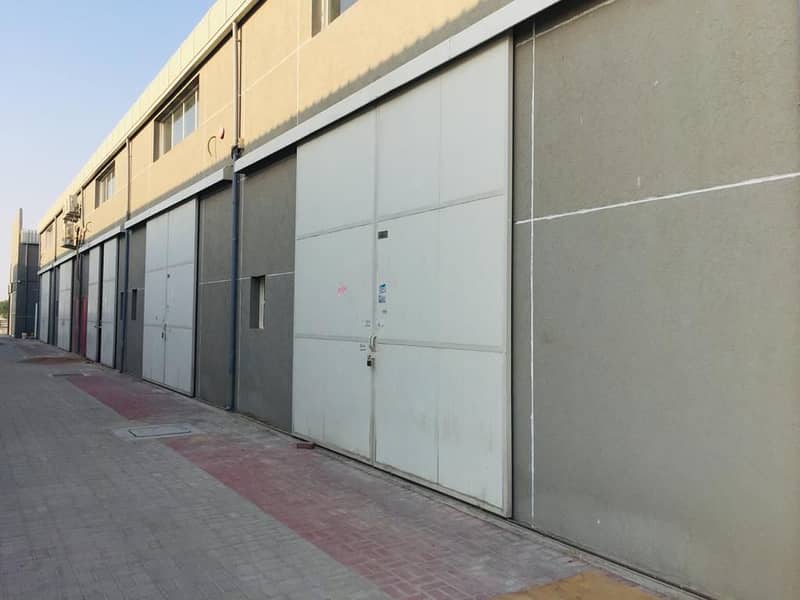Brand new warehouse for rent in Ajman Al jurf industrial area