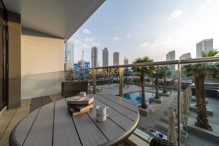 Квартира в Дубай Марина，Спаркл Тауэрс，Спаркл Тауэр 1, 1 спальня, 450 AED - 4563167