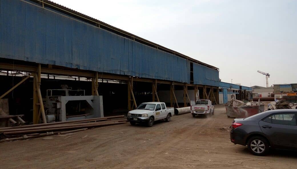 Available rent for Steel Fabrication Shop  @ Al Quoz 3rd Industrial area