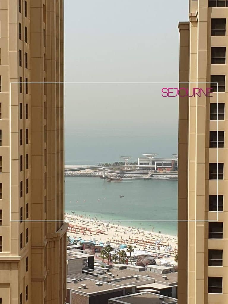 مفروشة | المعيشة على شاطئ البحر | تخطيط كبير 1 دينار بحريني