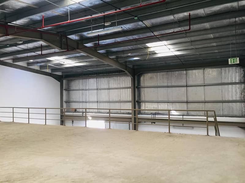 4000 SQ FT.   BRAND NEW WAREHOUSE G+1 AL QUOZ, ONE MONTH FREE.