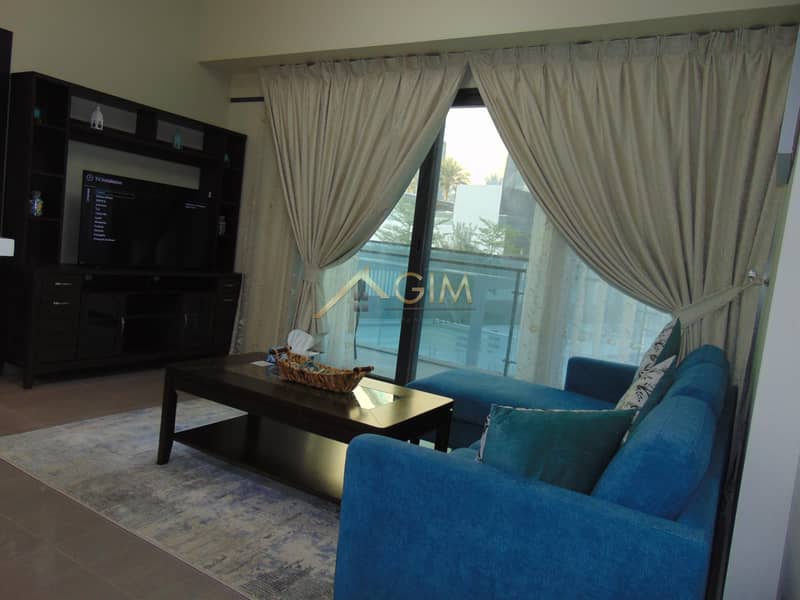 2 1Bed Fully Furnished | Pool View | Merano Tower For Sale