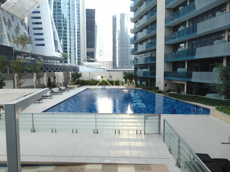 9 1Bed Fully Furnished | Pool View | Merano Tower For Sale