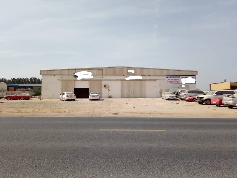 Warehouse for rent in industrial 3 Ajman