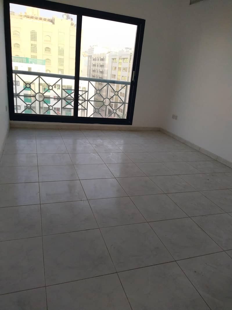 1BHK available  in Al  Rigga  GOOD FOR FAMILY SHARING ALLOWED RENT AED 45K