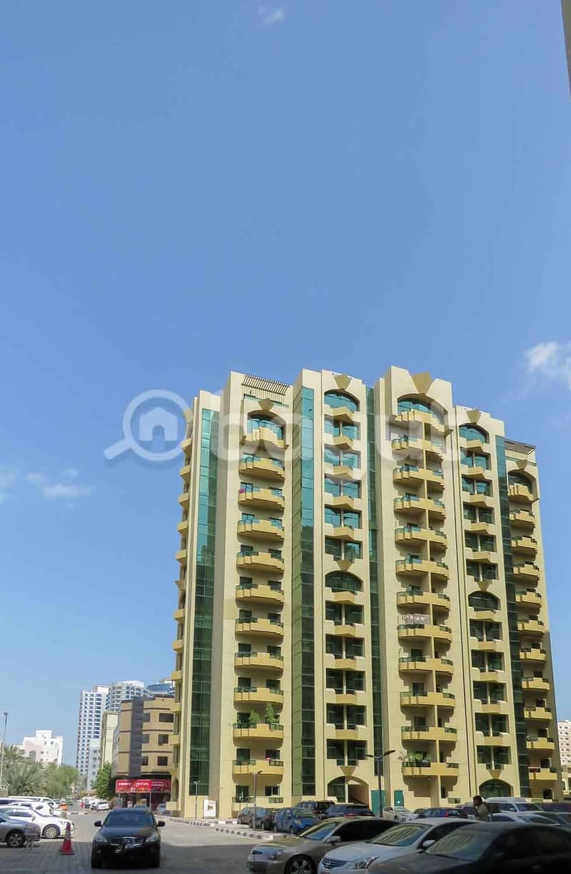 Two rooms and a lounge to buy Rashidiya towers Ajman in the center of the city close to all services