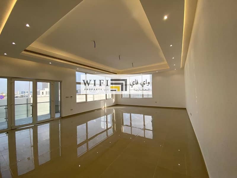 3 For rent a villa in Abu Dhabi ((modern design)) Camp Al Nahyan