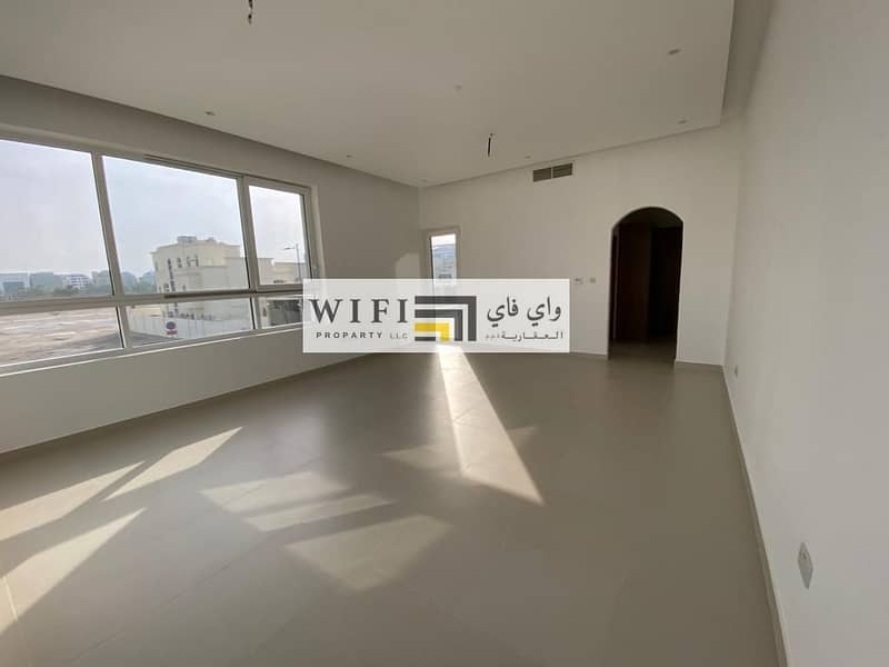 16 For rent a villa in Abu Dhabi ((modern design)) Camp Al Nahyan