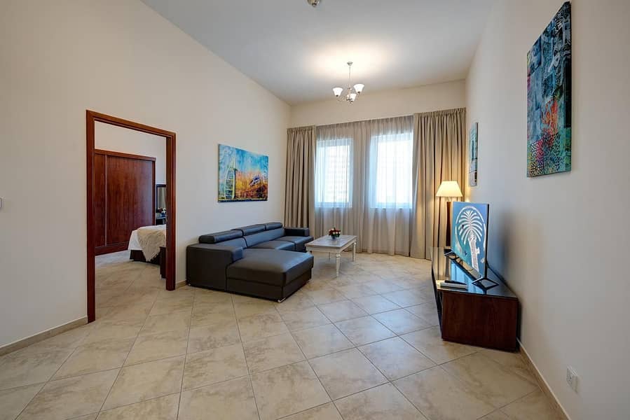 7 Monthly  Rental Fully Furnished Monthly Rental  fully serviced One Bedroom Apartment