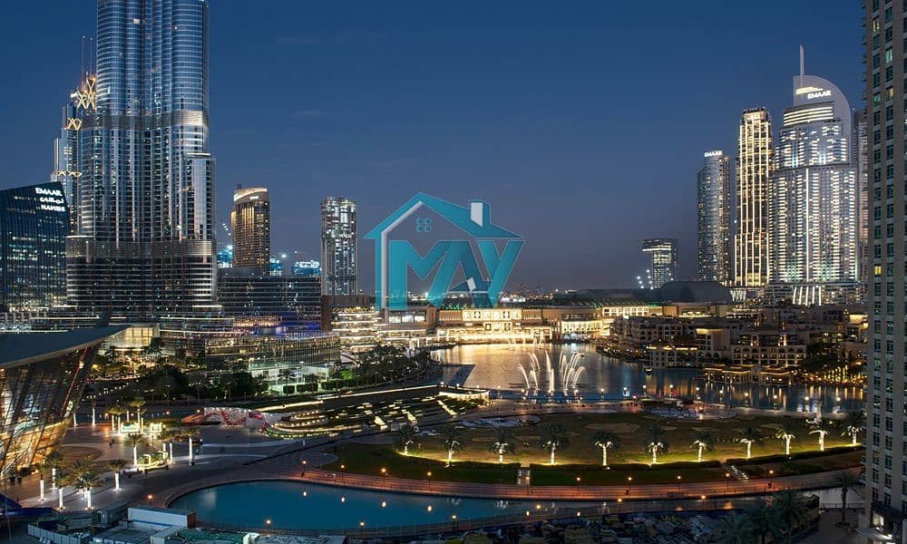 9 2BR | 50% Post Handover 3 YRS | 100% DLD Waiver Burj Khalifa View