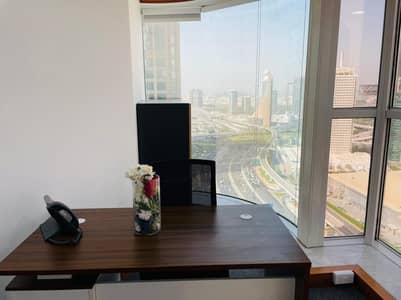 Office for Rent in Sheikh Zayed Road, Dubai - Summer Offer | Free Dewa | Free Internet | Outside the Building Metro