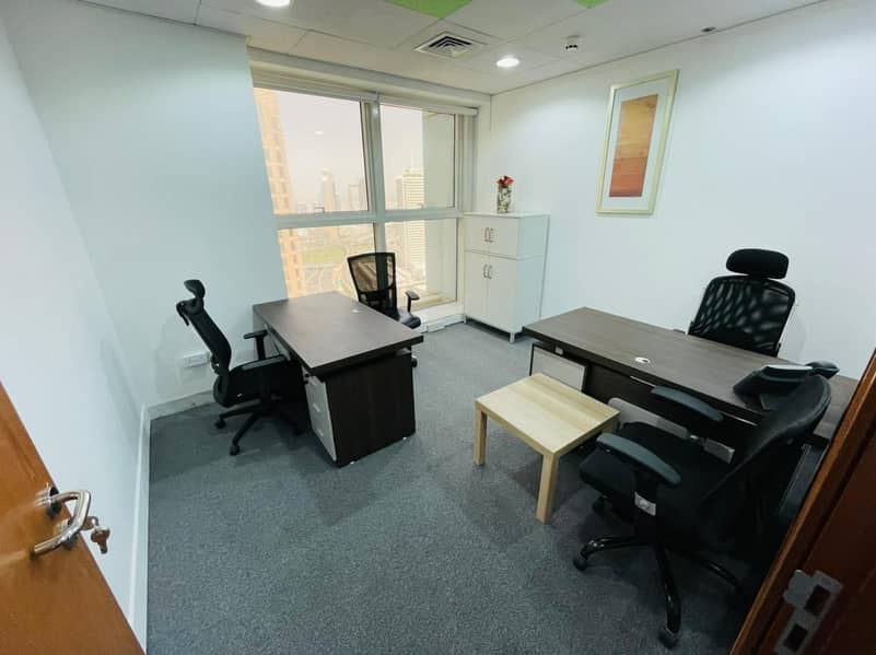 FULLY FURNISHED | FREE DEWA AND CHILLER