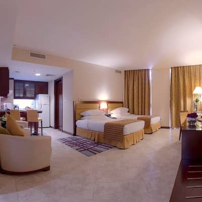 شقة 1 غرفة نوم للايجار في منطقة النادي السياحي، أبوظبي - شقة في منطقة النادي السياحي 1 غرفة 7850 درهم - 4608158