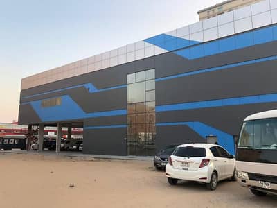 Showroom for Rent in Al Nuaimiya, Ajman - BRAND NEW HUGE  SHOWROOM WITH MEZZANINE AVAILABLE FOR RENT