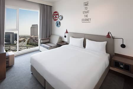 1 Bedroom Hotel Apartment for Rent in Bur Dubai, Dubai - Modern Serviced Hotel Room In Oud Metha