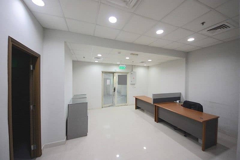 3 Fitted office + Storage space in DMCC
