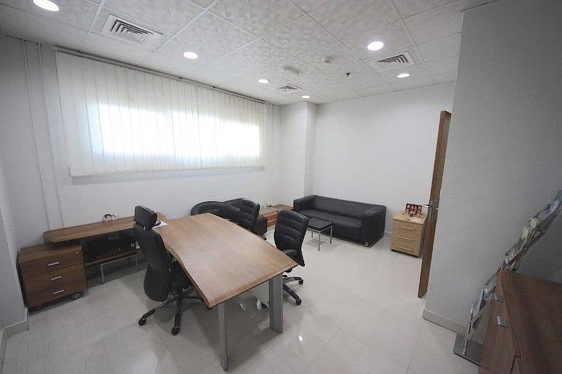 5 Fitted office + Storage space in DMCC