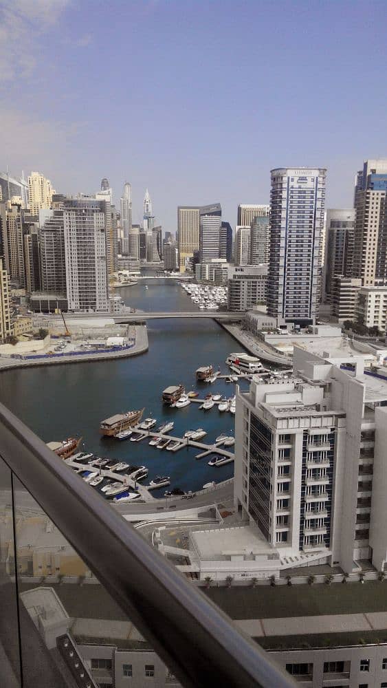 Partial Marina View I  Large One Bedroom Apartment for Sale in DEC Tower Dubai Marina
