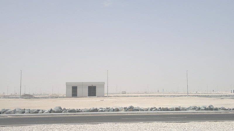 Serviced Land for rent in Al dhafrah industrial area Abu Dhabi