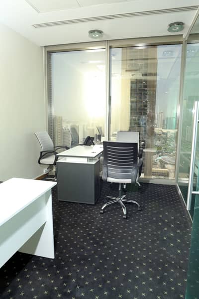 Office for Rent in Deira, Dubai - BRAND NEW FURNISHED OFFICES NEAR METRO