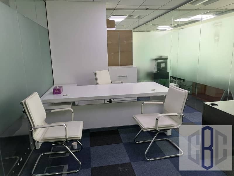 Fully Furnished, Low Cost Office Space in  Sheikh Zayed Road