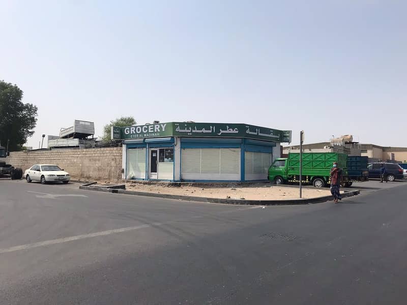 For sale a walled land in industrial area Ten -Sharjah - a strategic location